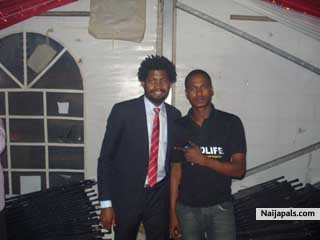 Me and Basket Mouth at the Launching of The new Honda Pilot at Oceanview. - click for next photo