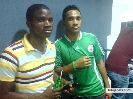 me,okonkwo @ domino.xmas day 08 - click for next photo
