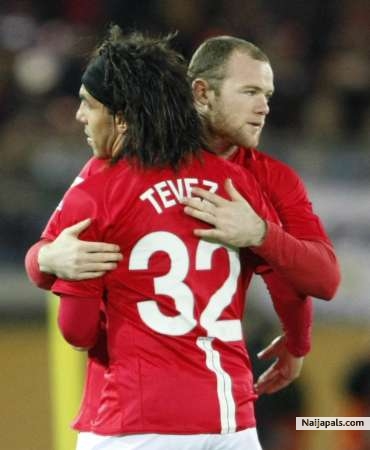 rooney and tevez - click for next photo