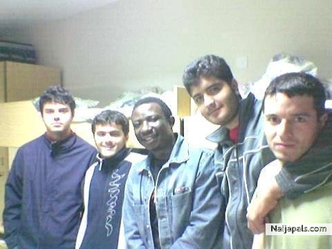 with friends, really cold - click for next photo