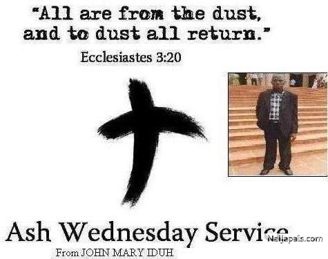 HAPPY ASH WEDNESDAY - click for next photo