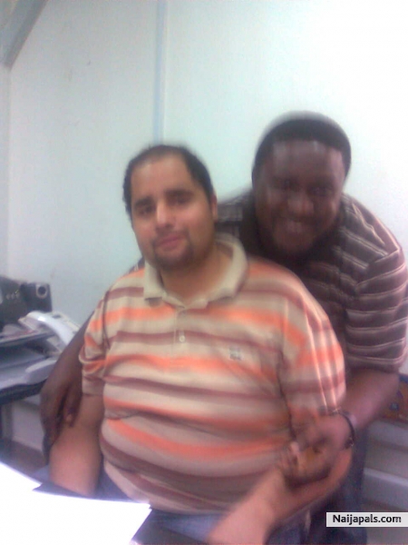 With ma white boy..., Hatim - click for next photo