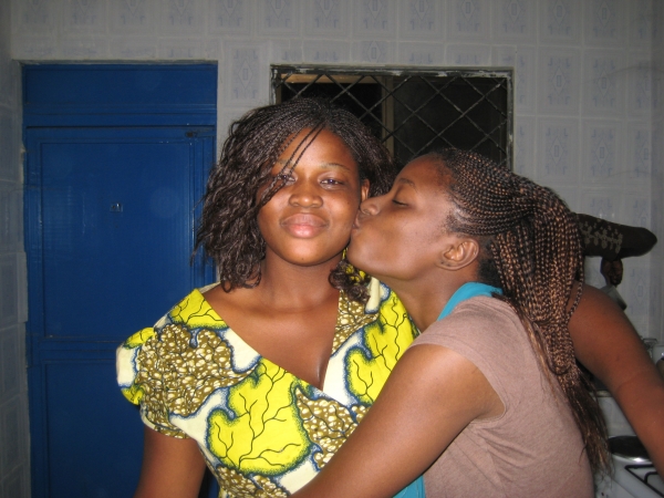 Irene (My younger sister and I - click for next photo