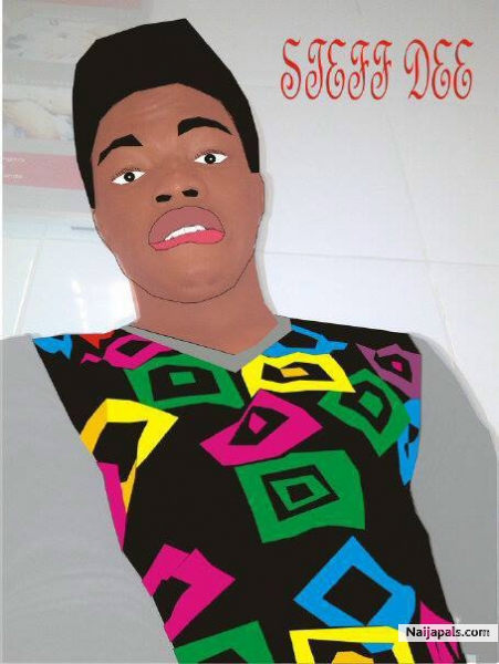 A cartoon work of me - click for next photo