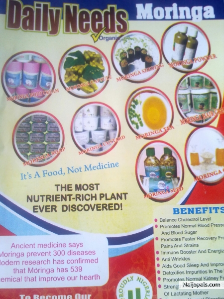 dailyneeds moringa flyers - click for next photo