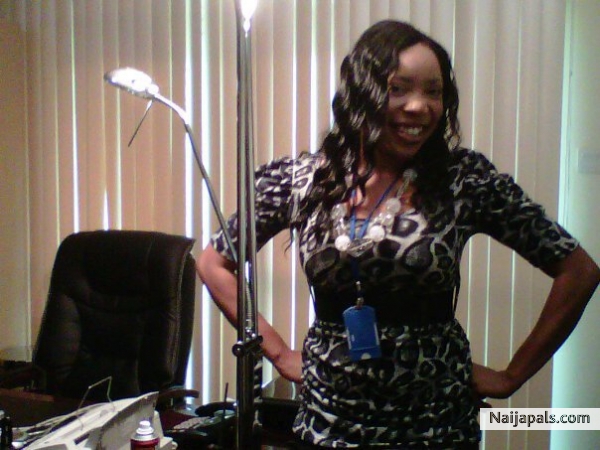 Me at work - click for next photo