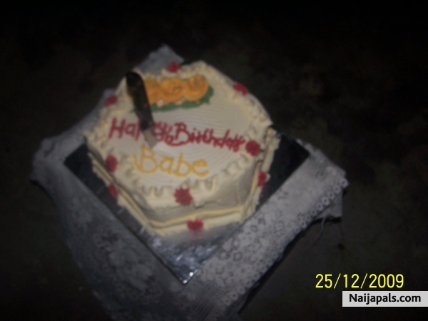 my last birthday cake - click for next photo
