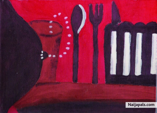 THE LADIES BREAST MILK FOR BREAKFAST PART 2... ARCYLIC IN A CANVAS, DESIGN BY KASOBABA@ 2015 - click for next photo