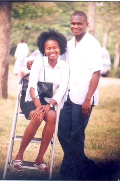 Mii, nd Uju (cousin) - click for next photo