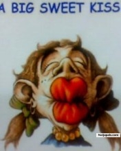 A BIG SWEET KISS - click for next photo