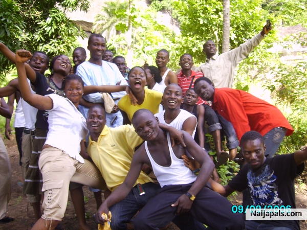 with oyo state students (FOSSU UNILAG) - click for next photo