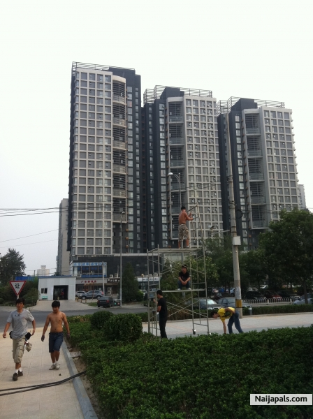 This is where i live in China Beijing Chaoyang I miss my friendssssss - click for next photo