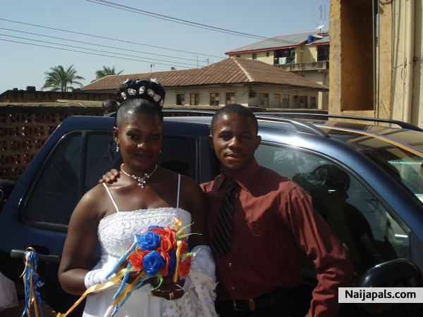 Kelvin and Sister on her wedding day - click for next photo
