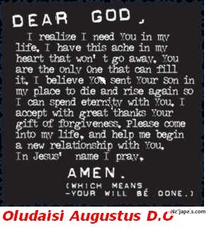 prayer i ought to say everyday - click for next photo