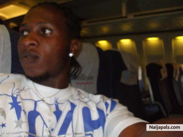 inside plane back to the UK - click for next photo