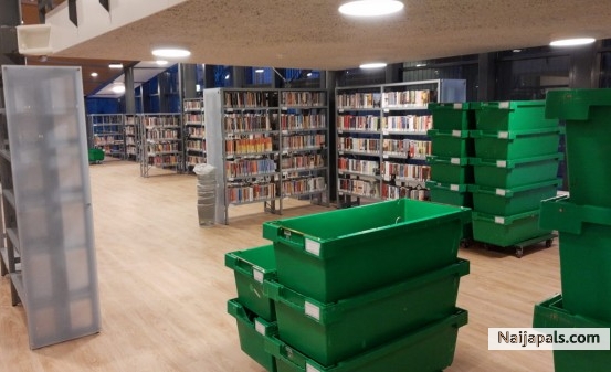 Library having more books to deliver this month! - click for next photo