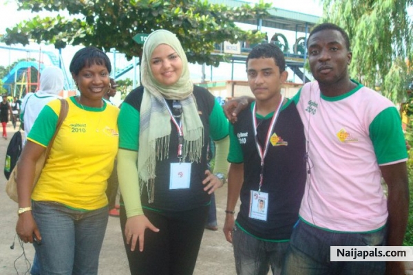 zeeza imole with the egyptians in abuja - click for next photo