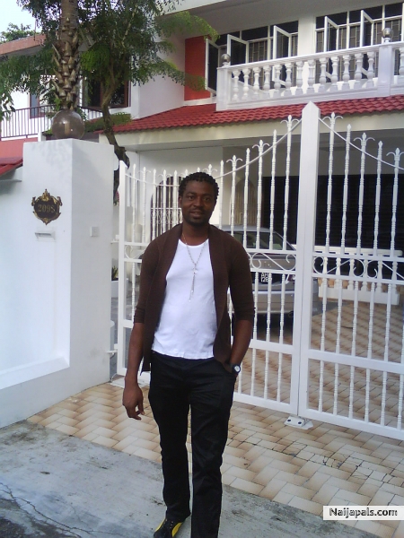 IN FRONT OF MY APARTMENT - click for next photo