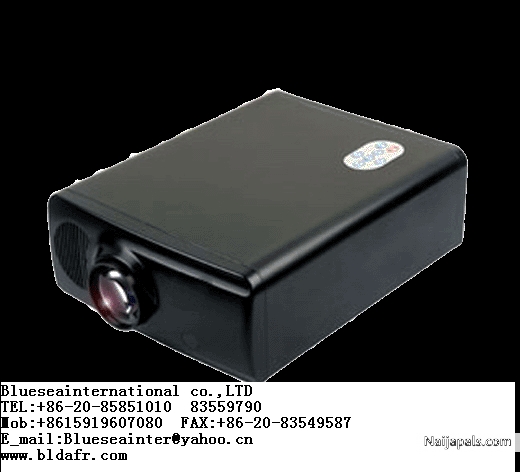 High-definition LCD projector, suitable for family gatherings, churches, bars, the use of classroom - click for next photo