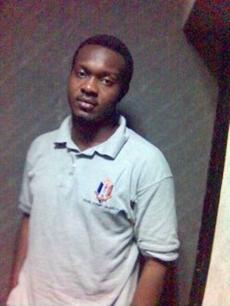In a studio for a Voice-over - click for next photo