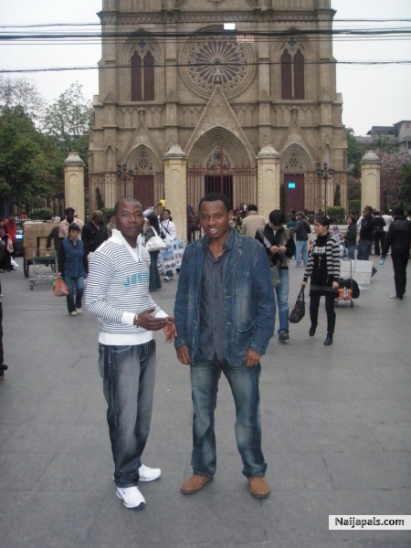 ME WITH MY GUY. AFTER CHURCH - click for next photo