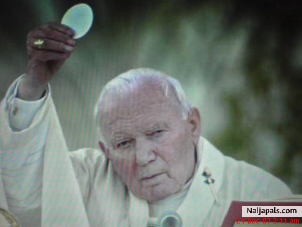 holy father - click for next photo