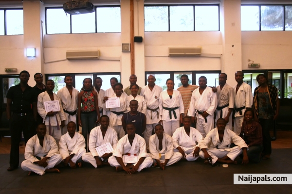 THE NIGERIA SHOTOKAN KARATE - click for next photo