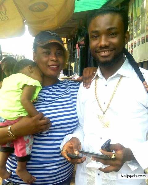Ozo Akajiofor Igbo II known as Don Prince aka Sampe Master with Madam Machine - click for next photo
