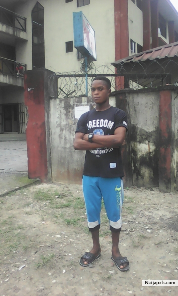 Michael when he was at strone 6, Calabar - click for next photo