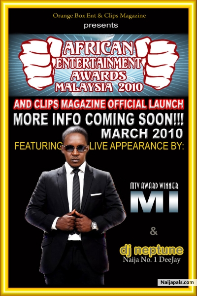 African Entertainment Awards - Malaysia 2010 - click for next photo