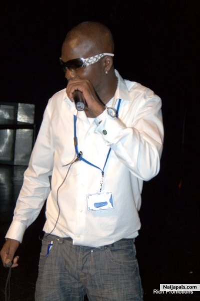 me on stage hosting - click for next photo