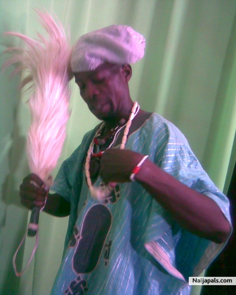 Awoko on action@ nta studio - click for next photo