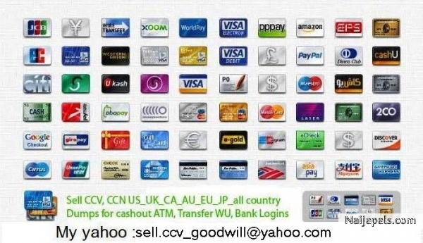 i sell cc all country/paypal/mailpass/track 1&2/banklo, good and fresh cheap - click for next photo
