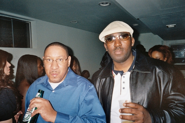 ...me and my boy (Charlie) checkin out a 9ja scene here in the states. - click for next photo