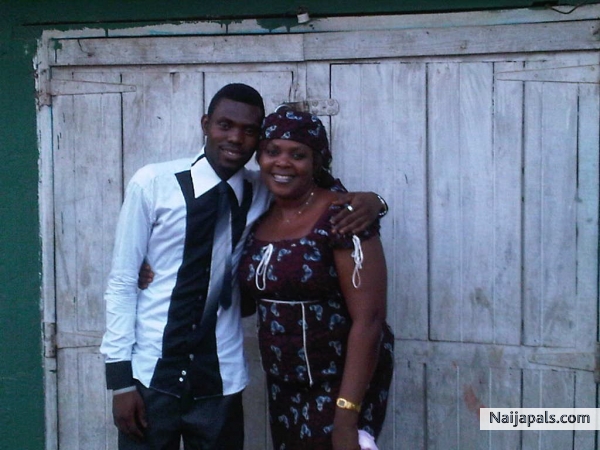 Me and my lovely mom - click for next photo