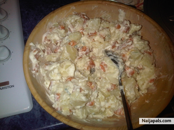 potato salad - click for next photo