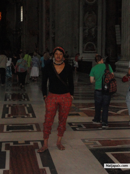 in the Vatican church. - click for next photo