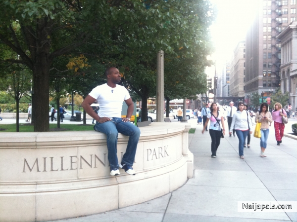 Millennium Park in Chicago, Illinois in October, 2010 - click for next photo