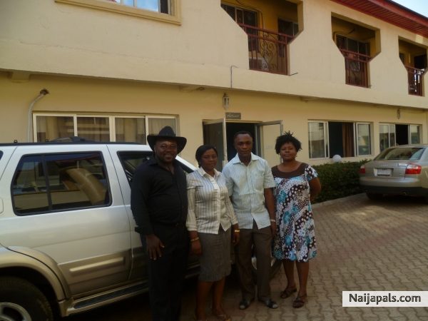 DEACON MEKKUX,MY BABY,ISRAEL ANYANELE AND CHINWE AT ORLU HOTELS...... - click for next photo