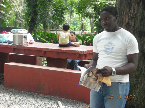 at a park - click for next photo