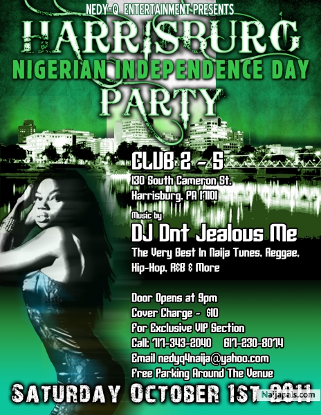NEDY-Q ENTERTAINMENT PRESENTS HARRISBURG NIGERIAN INDEPENDENCE DAY PARTY - click for next photo