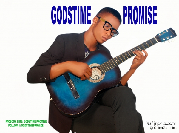 More Praise Entertainment Presents: a Talented Gospel Artist (Godstime Promise) It is nw a fact and no more an opinion that Godstime Promise is highly talented by the Holy Spirit.It is of no doubt dat Godstime P. has been blessed with songs of praise in his mouth.Godstime Promise is an edible gospel musician,with wonderful voice.He enclose with the true quality of a gospel musician,he is a nobel fellow and of gud moral behaviour.I sincerely believe that all his desires shal be granted unto him. - click for next photo