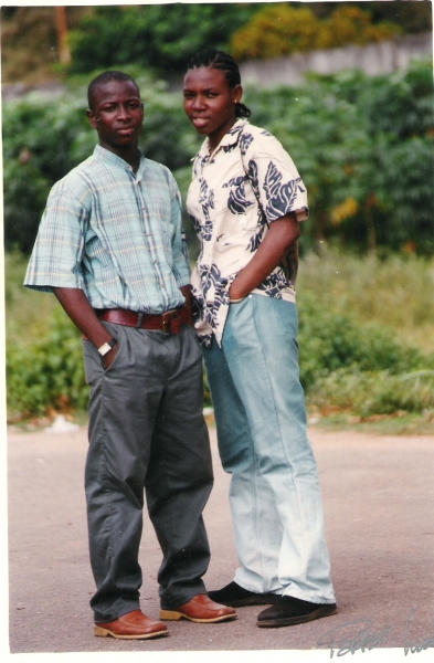 me and tunde during laspotech days - click for next photo