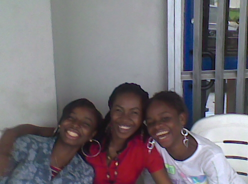 my friends and i at the marina in calabar - click for next photo
