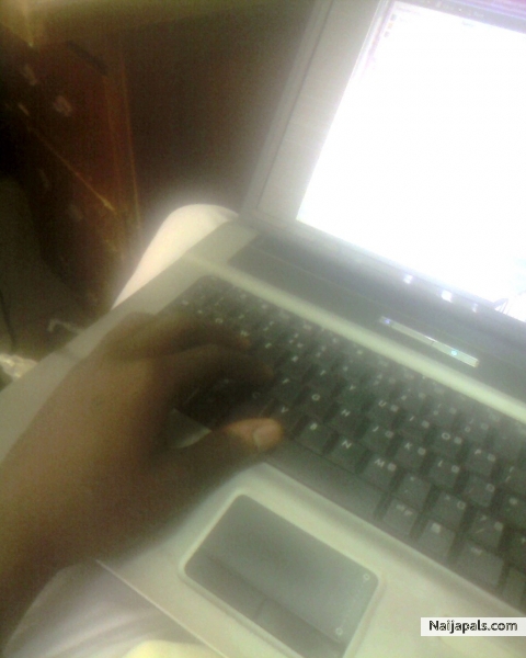 working on Naijapals. - click for next photo