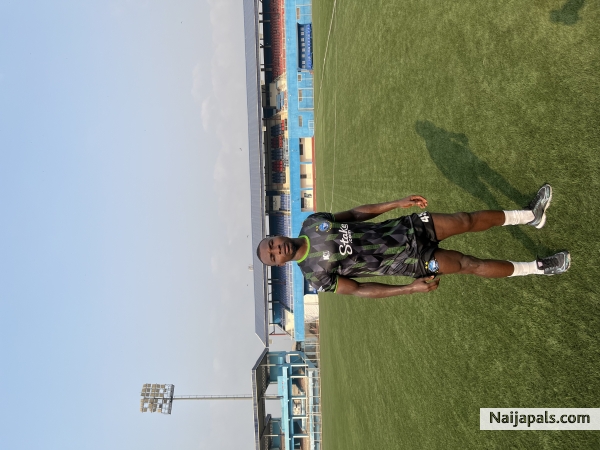 Okere at Enyimba - click for next photo