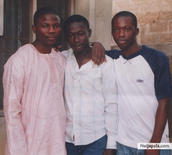 Adeolu and his friend - click for next photo