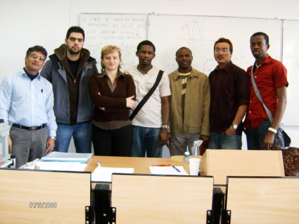 This is I and my Class mate - click for next photo