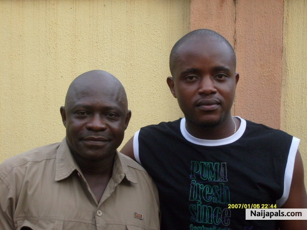 with my friend lawrence about to start da weekend - click for next photo