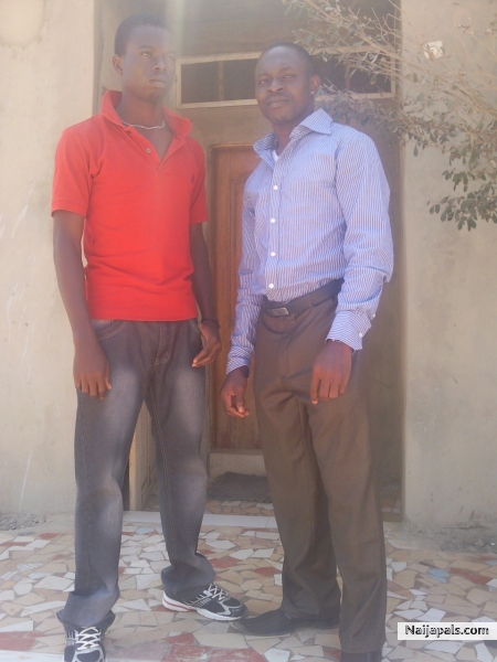 I WITH MY FRIEND - click for next photo